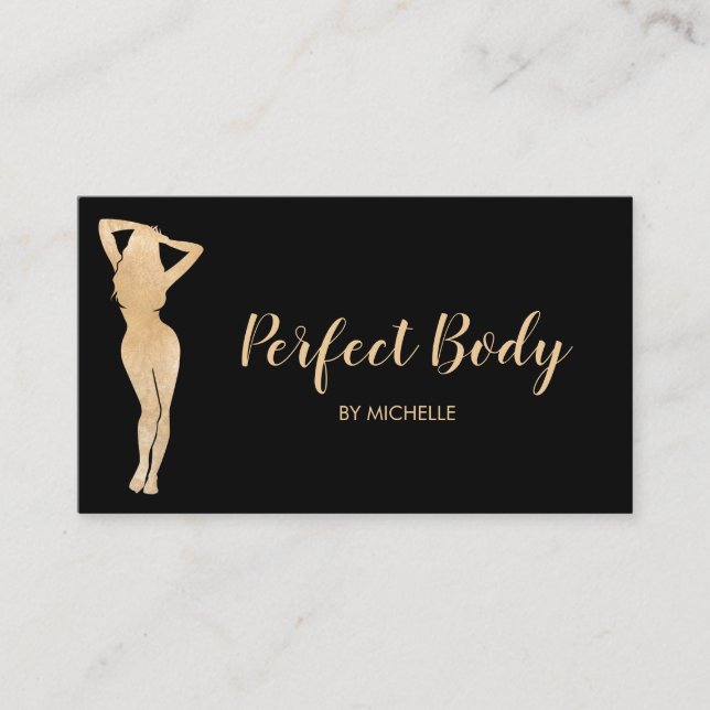 Body Sculpting Fitness Linergie Waist Trainer Busi Business Card (Front)