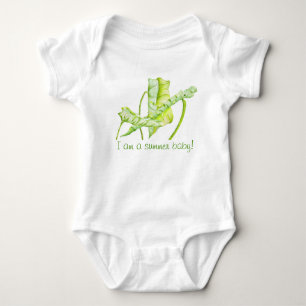 Body Sculptures feuillues sur Bodysuit bébé