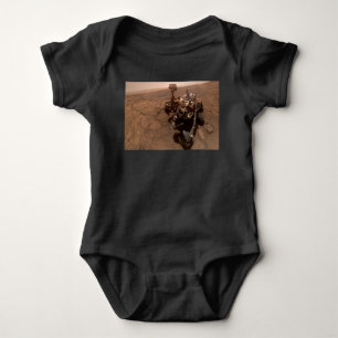 Body Selfie de Mars Curiosity paysage martien rouge