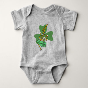 Body Shamrock Bagpipe