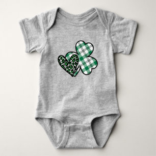Body Shamrock d'amour Empreinte de léopard vert Buffalo