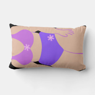 body shape style  lumbar pillow