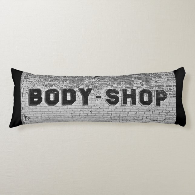 Body Shop Pillow (Front)