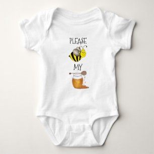 Body S'Il Vous Plaît Abeille Mon Miel Bumblebee Je Vous