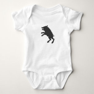 Body Silhouette médiévale du Boar noir