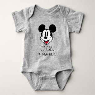 Body Simple Mickey père de la souris à être Baby shower