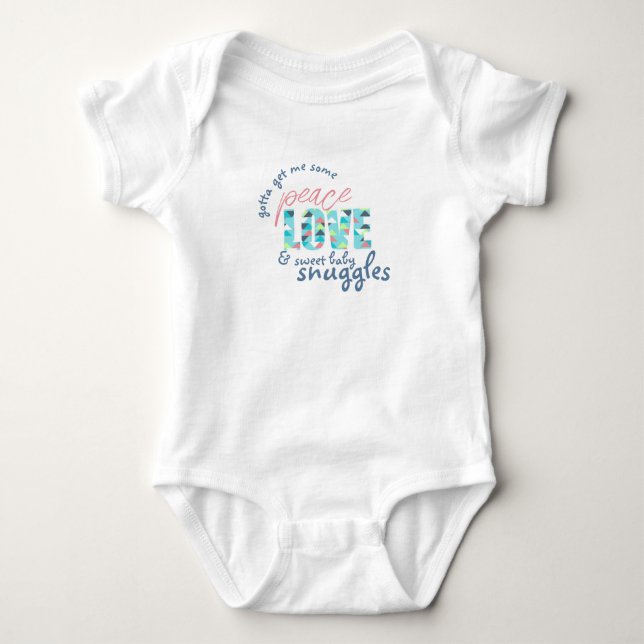 Body Simple tenue de bébé moderne (Devant)