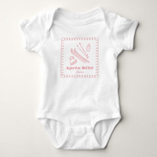 Body Ski D'Hiver De L'Après-Bébé Fille Rose