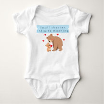 Small chapter, infinite meaning baby clothes