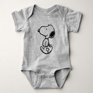 Body Snoopy Black & Magenta