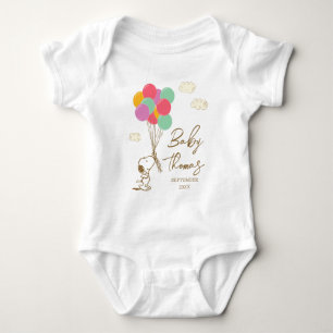 Body Snoopy et ballons   Bébé Bientôt