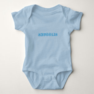 Body "Snuggings" bleu clair