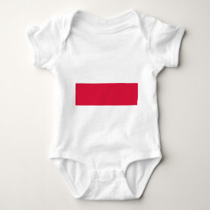 Body Soin de bébé patriotique avec drapeau Pologne