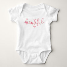 SORTIE DE BÉBÉ SUR SITE | Beau Script rose moderne