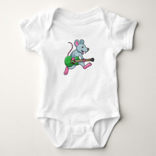 Body Souris en musique avec guitare