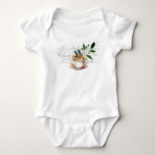 Body Souris victorienne en tasse de thé