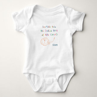Body "Sourit" la campagne Babygro de cirque
