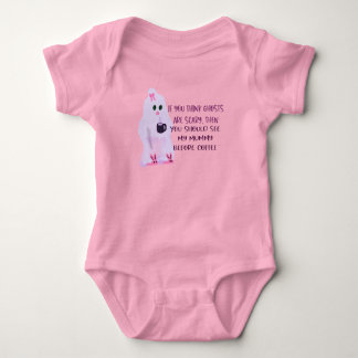 Body Sous-shirt bébé, mignonnes mamans effrayantes avan
