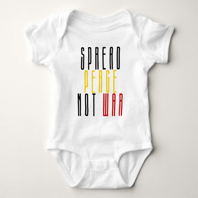 Body Spread Peace Not War (Devant)