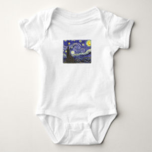 Body Starry Night by Van Gogh bébé creeper