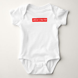 Body Sticker non vacciné d'inspiration rouge Suprême
