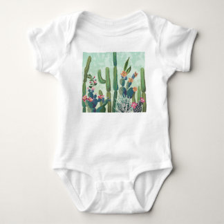 Body Succulents mignons : Motif de cactus Vintage