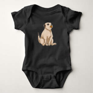 Body Sucette pour bébé suricate