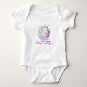 Body Suivez Votre Rêve Comme Une Magie Unicorne