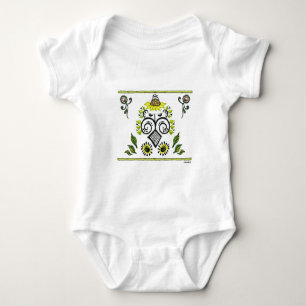 Body Sunflower Folk Motif par Alexandra Cook