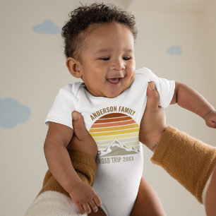 Body Sunset Mountain Cute Voyage en famille personnalis