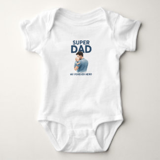 Body Super Papa Baby Bodysuit - My Forever Hero Don pou