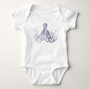 Body Superbe aquarelle octopus minimaliste