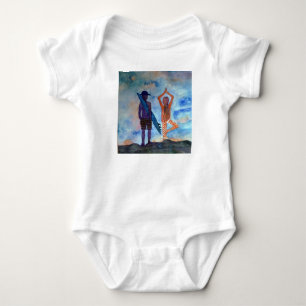 Body Surf Yoga Sunset Baby Jersey Bodysuit