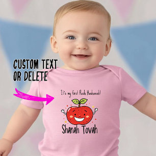 Body 🍎 Sweet Apple Joy avec texte personnalisé