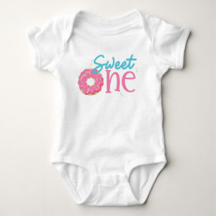 Body Sweet One Donut Baby Girl Premier anniversaire