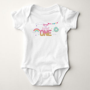 Body Sweet One First Birthday Girl Ice Cream Shop Baby