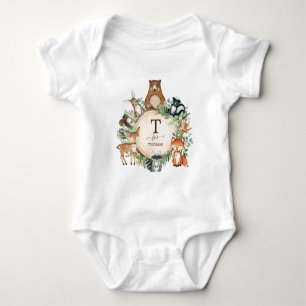 Body Sweodland Forest Friends Custom Monogramme