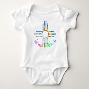 Body Symbole de Zia d'arc-en-ciel du Nouveau Mexique