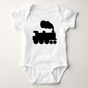 Body Symbole du train à vapeur - Noir