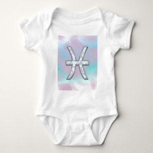 Body Symbole ziodac Pisces Mère de décoration Pearl