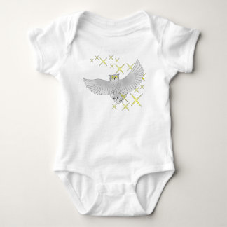 Body T-shirt à la chouette étoile mignonne