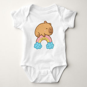 Body T-shirt bébé capybara