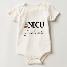 T-shirt Bébé Garçon diplômé NICU