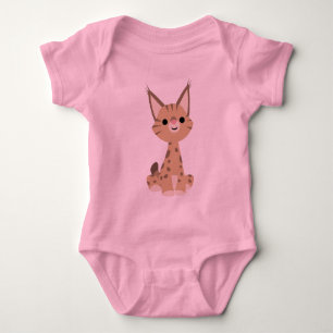 Body T-shirt bébé Lynx