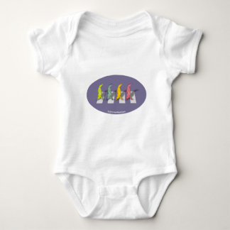 Body T-shirt de Beatles de 4 lézards