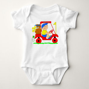 Body T-shirt de bébé de golf