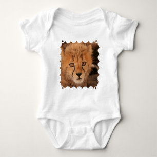 Body T-shirt de bébé de guépard de bébé