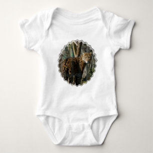 Body T-shirt de bébé de photo de Jaguar