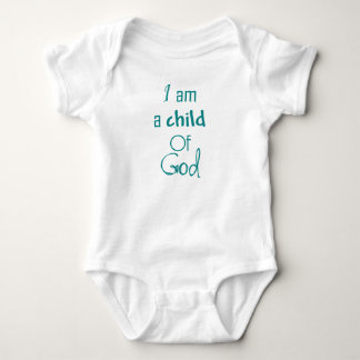 Body T-shirt de chrétien de bébé
