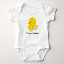 T-shirt de la petite maman en caoutchouc de canard